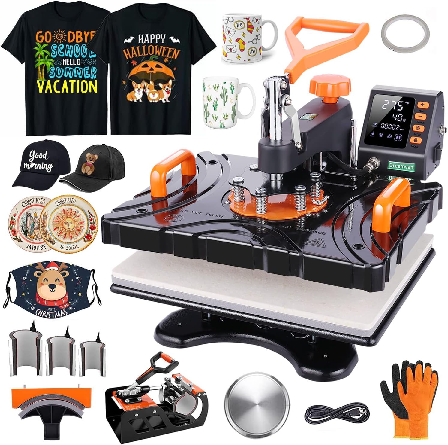 DREAMVAN heat press machine — view 1